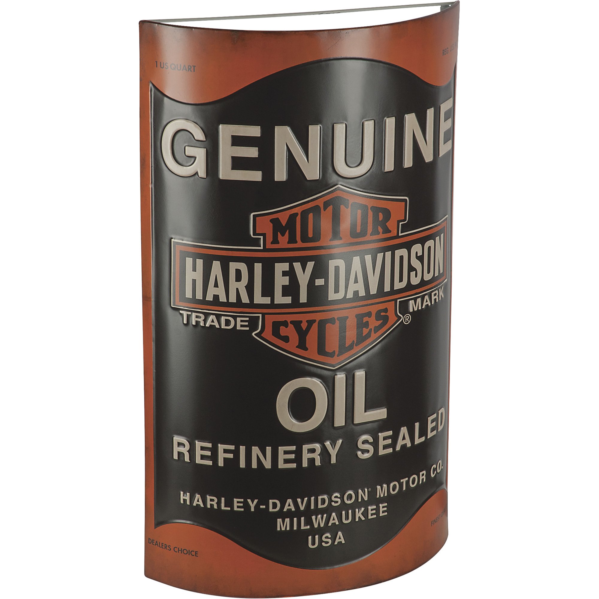 Harley-Davidson Oil Can 3D Metal Sign Decor, Model# HDL-15511